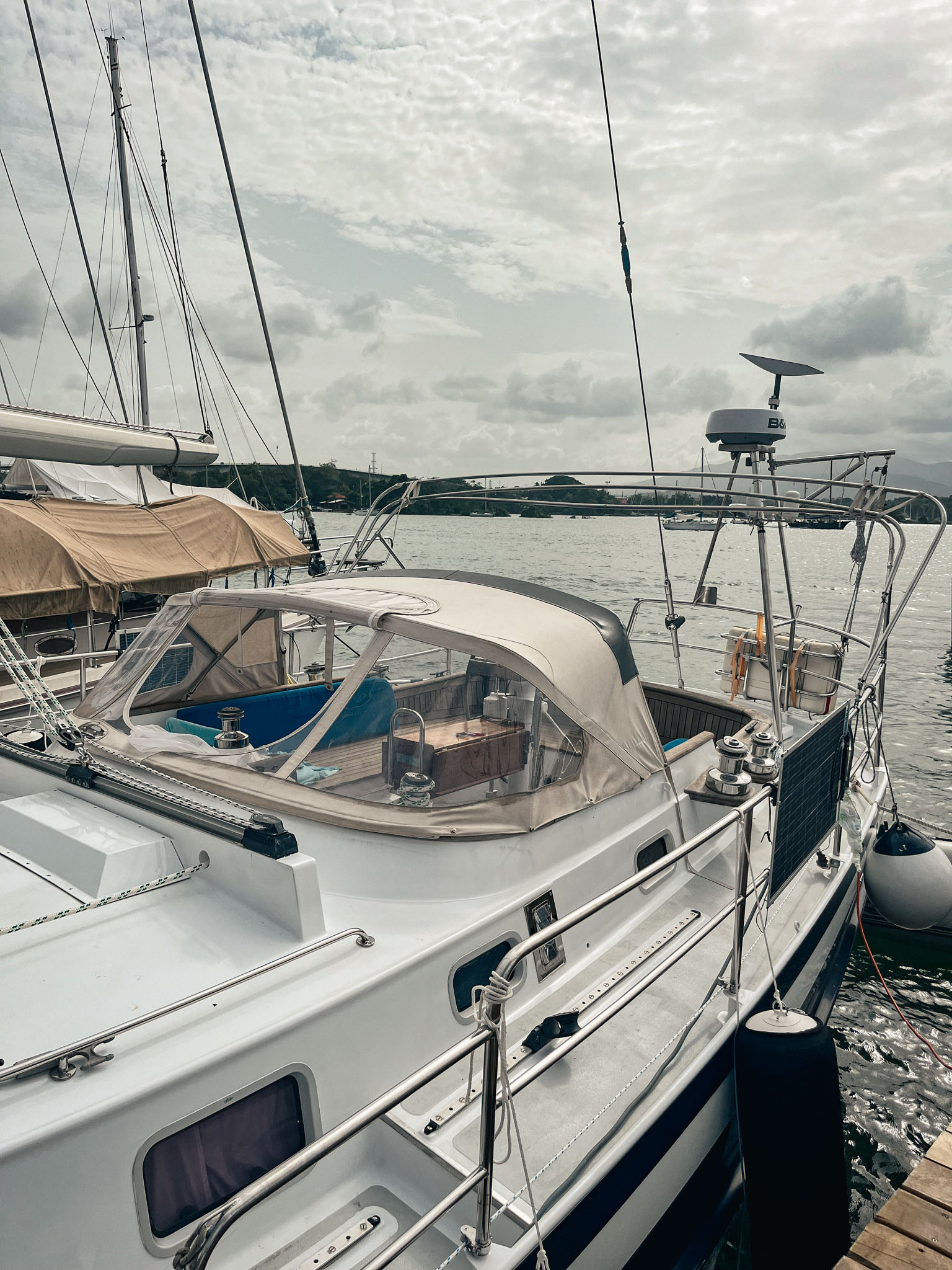 Aft deck